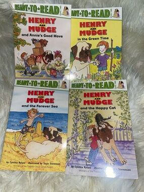 Henry and Mudge Ready-to-Read Book Set - Colorful Covers level two